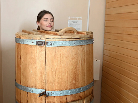 Санаторий «Лесной», г. Железноводск. Кедровая бочка